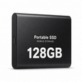 Extern SSD-enhet med 128 GB lagring och kompakt format