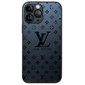 iPhone-skal med monogrammönster och utskärning för kameramodulen