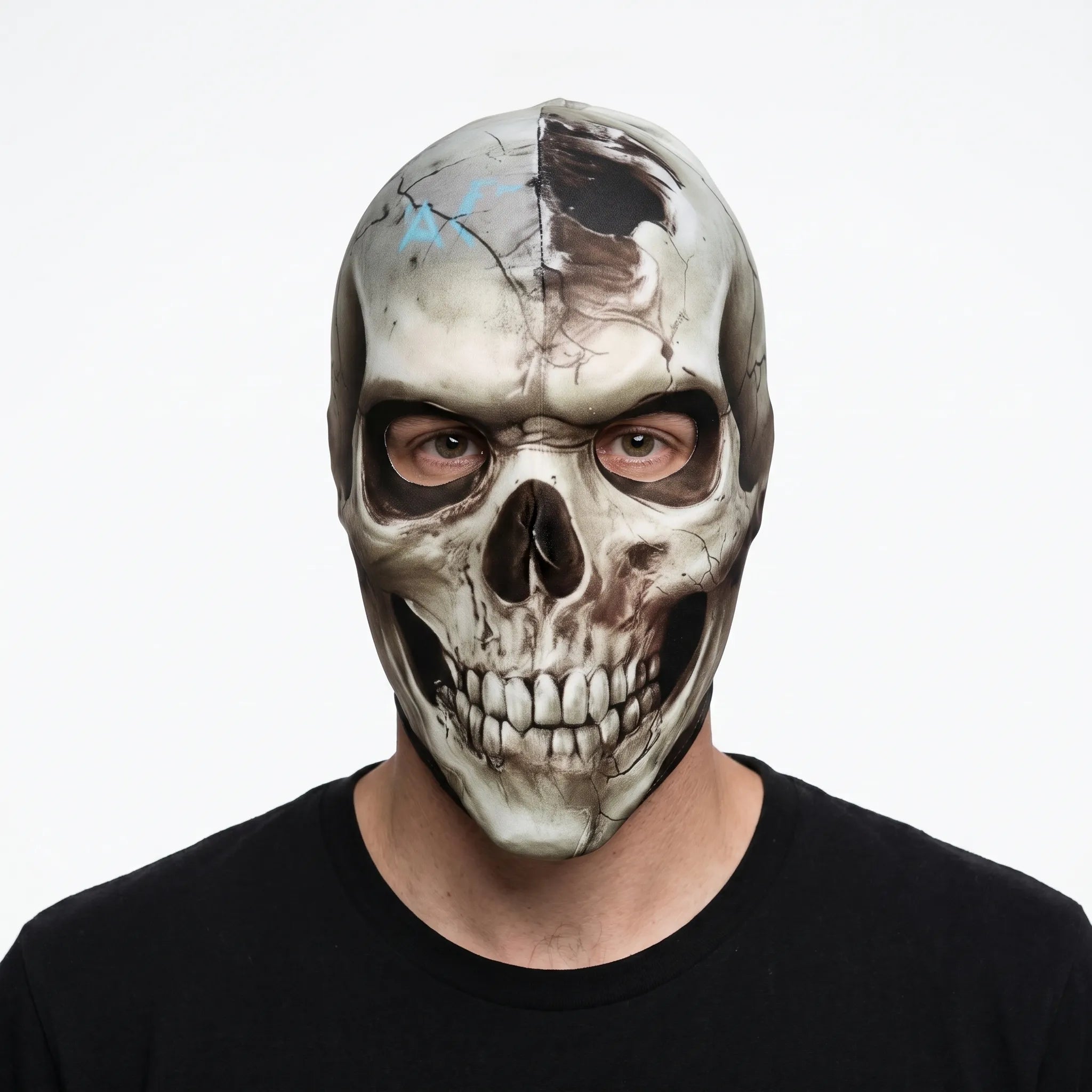 Dödskallemask  - Heltäckande Dödskallemask Maskerader
