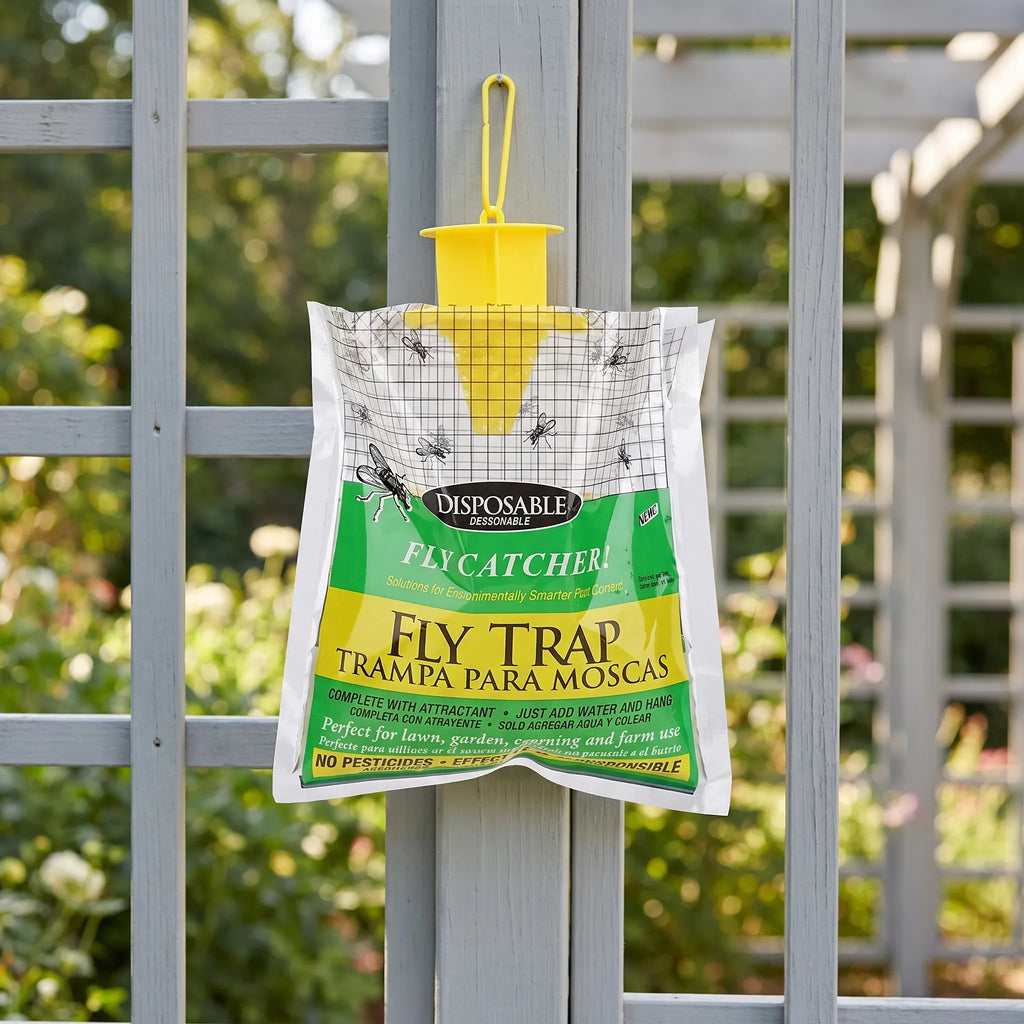 Flyxa  - Vattenaktiverad Flugfälla För Utomhusbruk Fånga Flygande Insekter