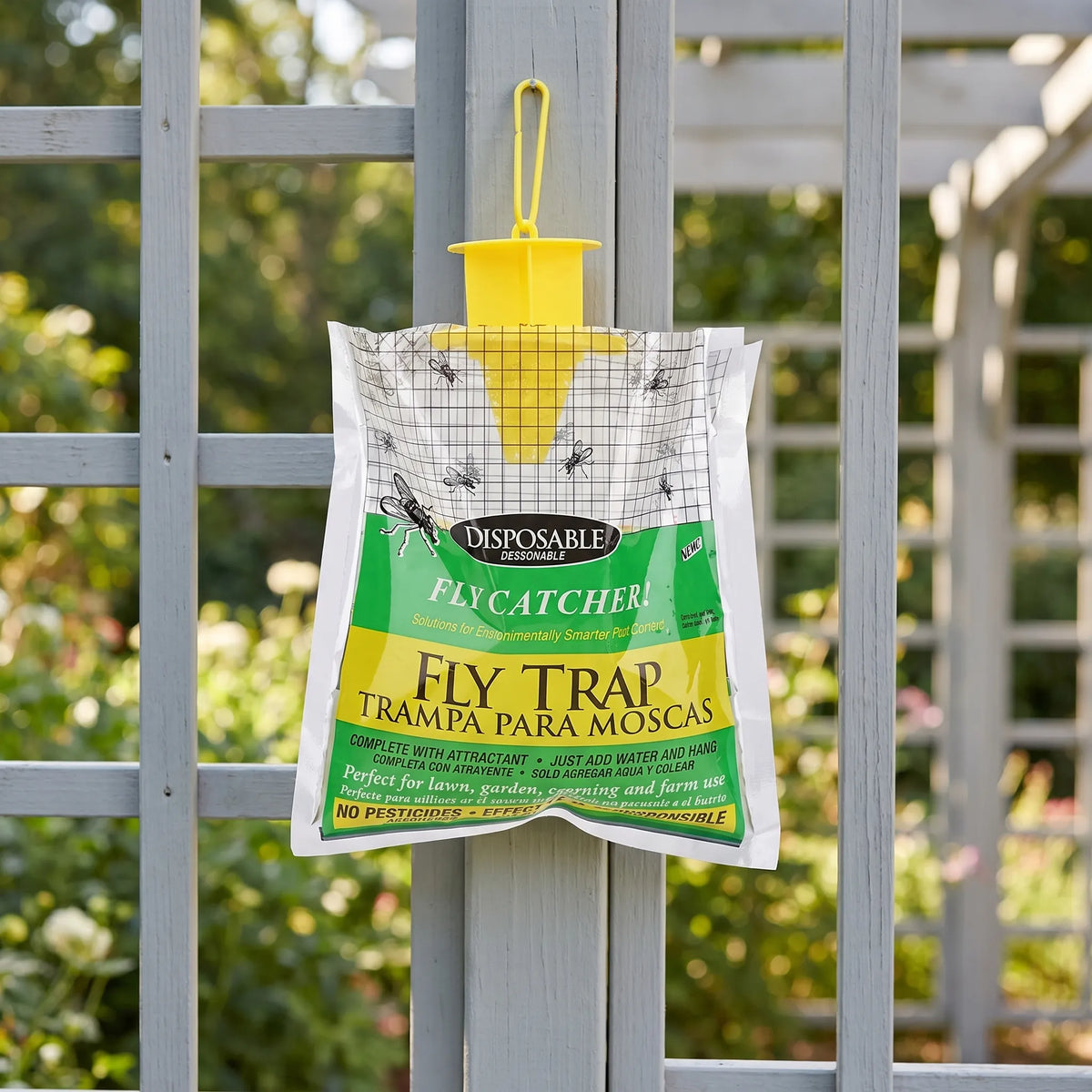 Flyxa  - Vattenaktiverad Flugfälla För Utomhusbruk Fånga Flygande Insekter