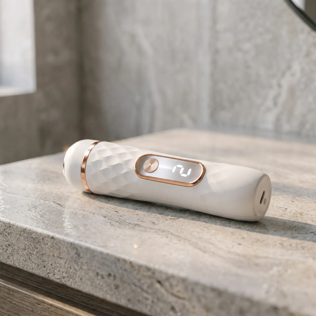 Fotfilia  - Elektrisk Fotfil Med Display Exfoliering Av Fötter