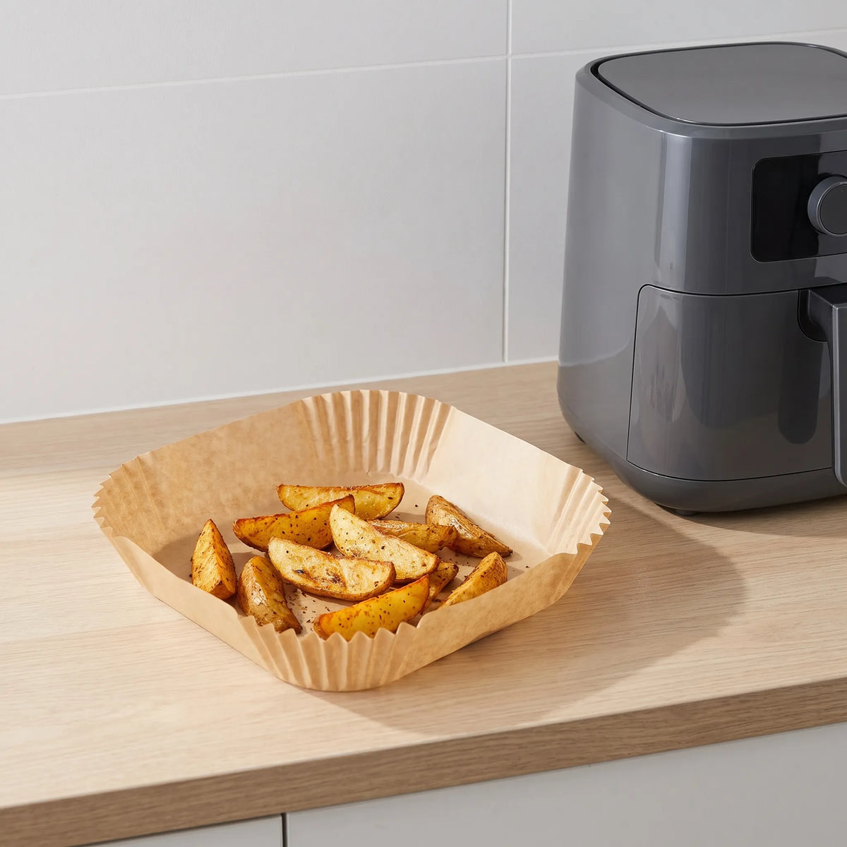 FriteraLiner  - Fyrkantiga Airfryer-Papper Airfryer-Matlagning