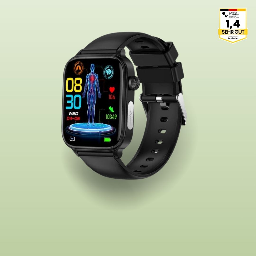 Smartklocka med digital färgskärm och justerbart armband
