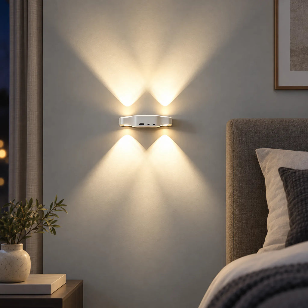 Ljusnatt  - Trådlös Vägglampa Inomhus Belyser Mörka Hörn