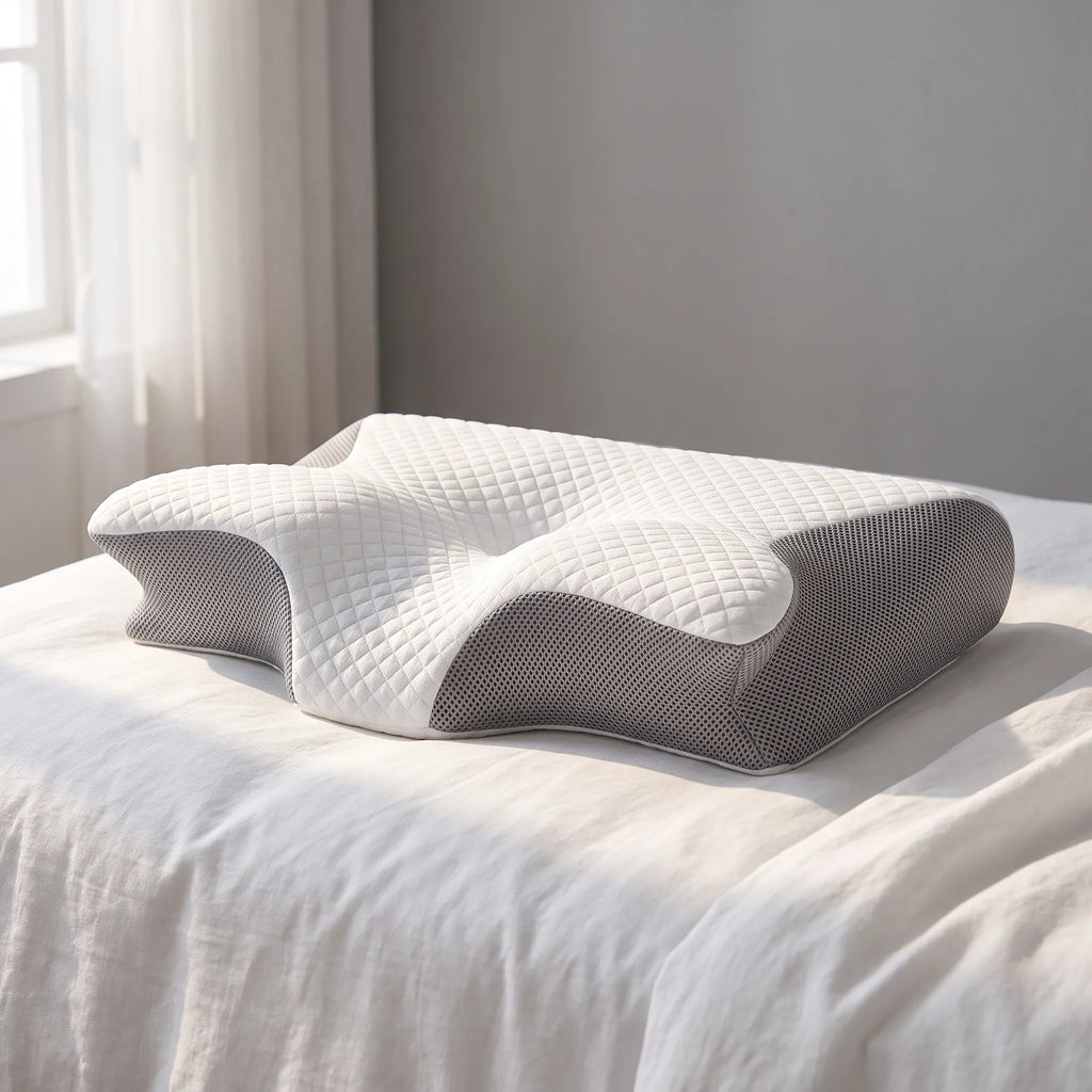 Nackro  - Konturerad Ergonomisk Nackkudde Stöd Under Natten
