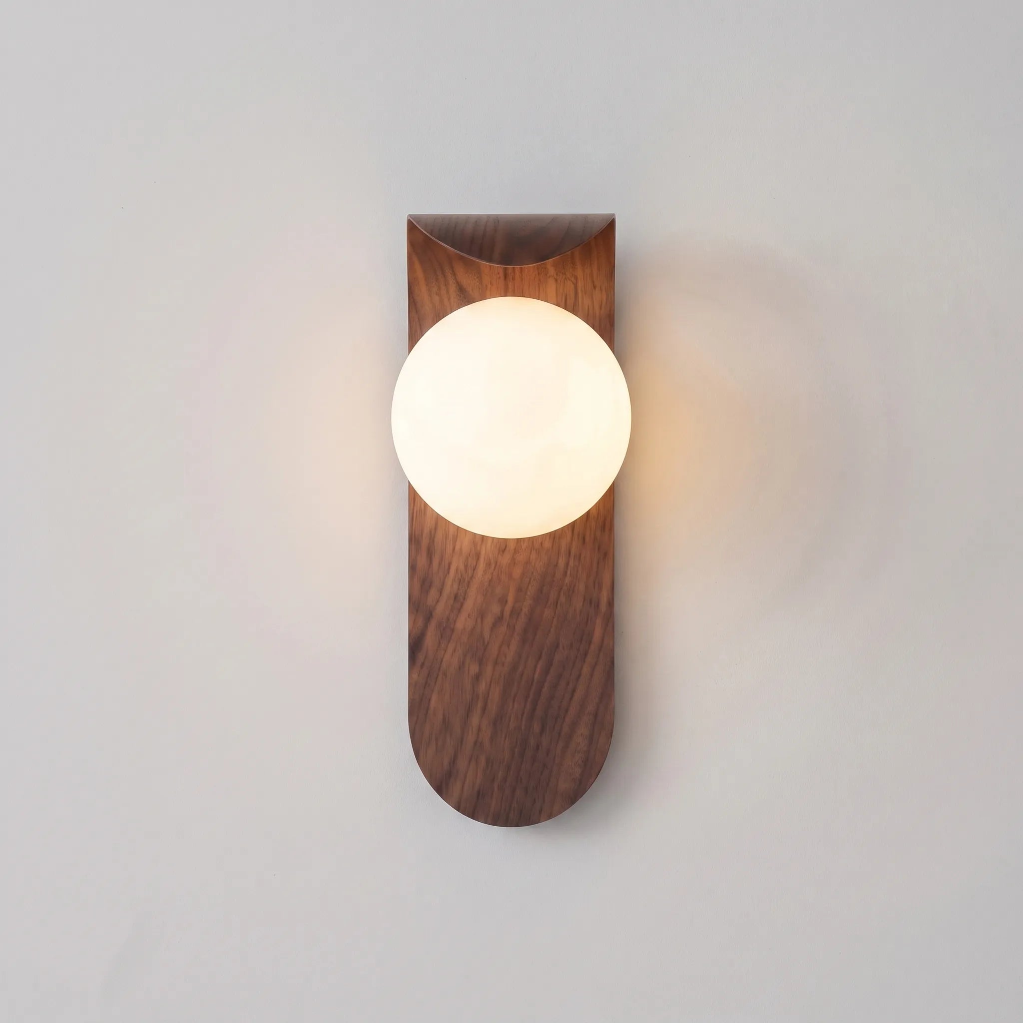 Sferia  - Minimalistisk Böjd Vägglampa Inomhus Stämningsfull Rumsbelysning