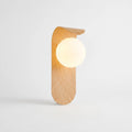 Sferia  - Minimalistisk Böjd Vägglampa Inomhus Stämningsfull Rumsbelysning