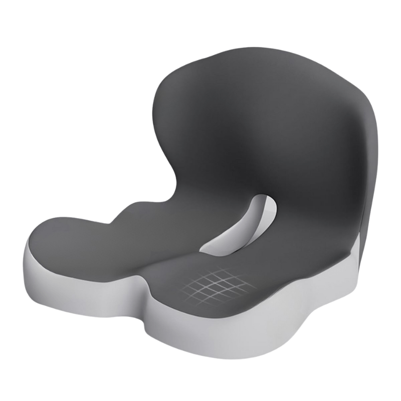 Ergonomisk formad sittdyna i minnesskum för stol