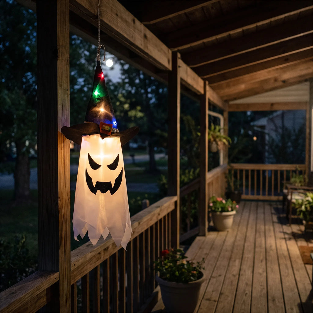 Spökljus  - Hängande Halloween Dekoration Med LED Hängande Belysning