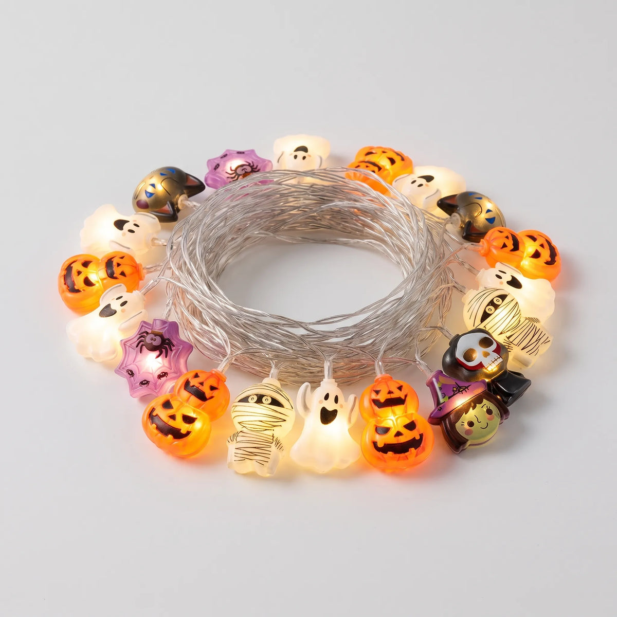 SpookSling  - Batteridriven Halloween Ljusslinga Dekorera Inför Halloween