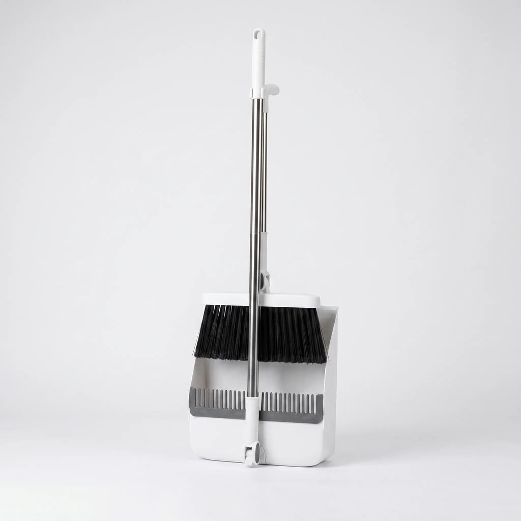 Svepa  - Stående Sopset Med Långt Skaft Sopa Golv Inomhus