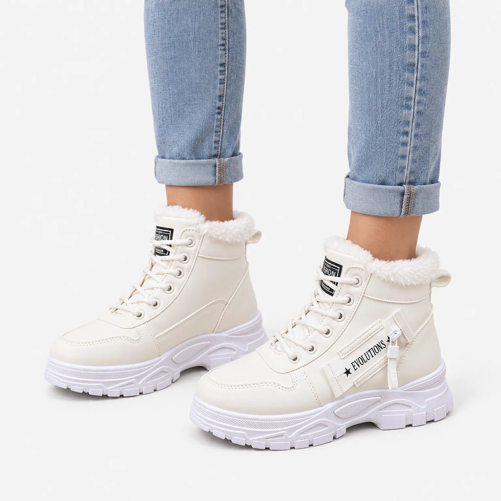 Valkyr  - Höga Sneakers Med Plattformssula Promenader I Staden