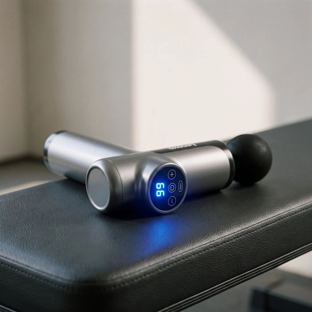 VibraCore  - Uppladdningsbar Digital Massagepistol Återhämtning Efter Träning