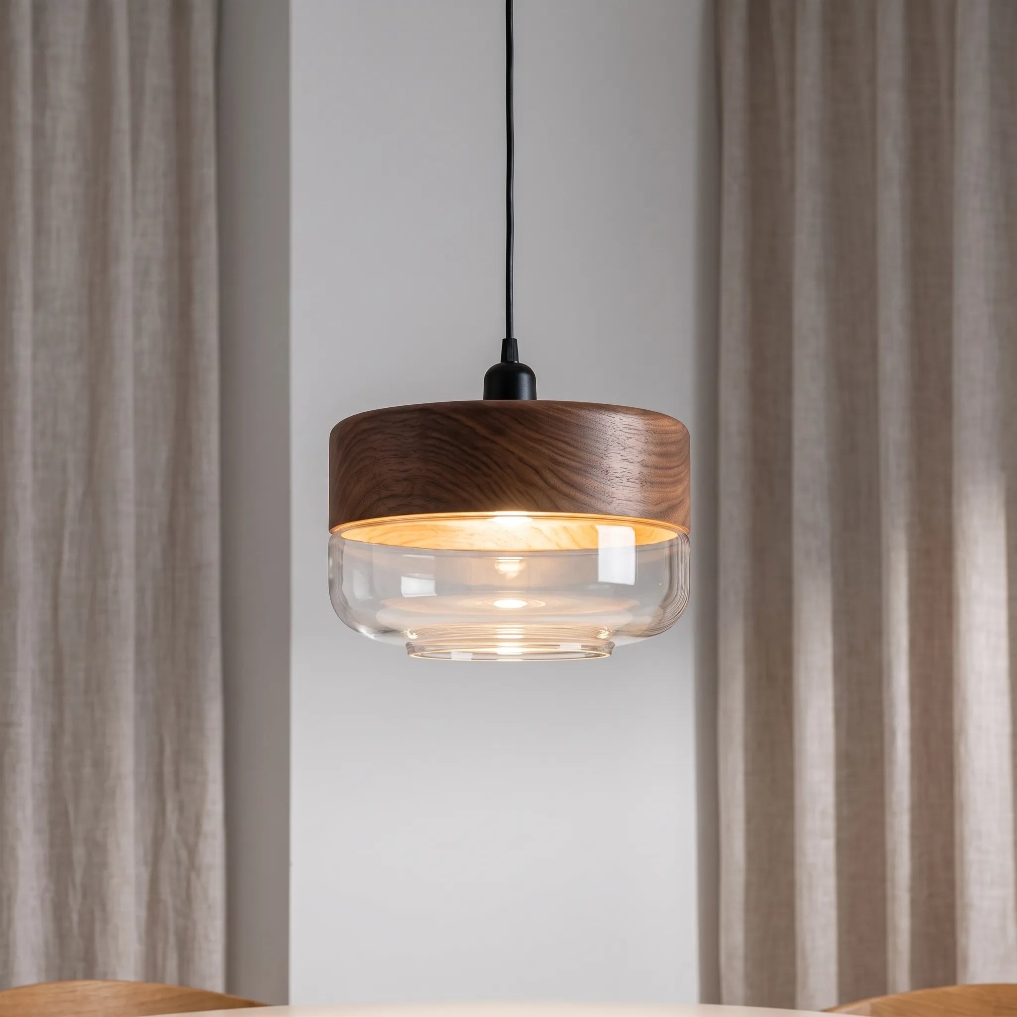 Vimmera  - Minimalistisk Skandinavisk Formgiven Pendellampa Belysning Över Matbord