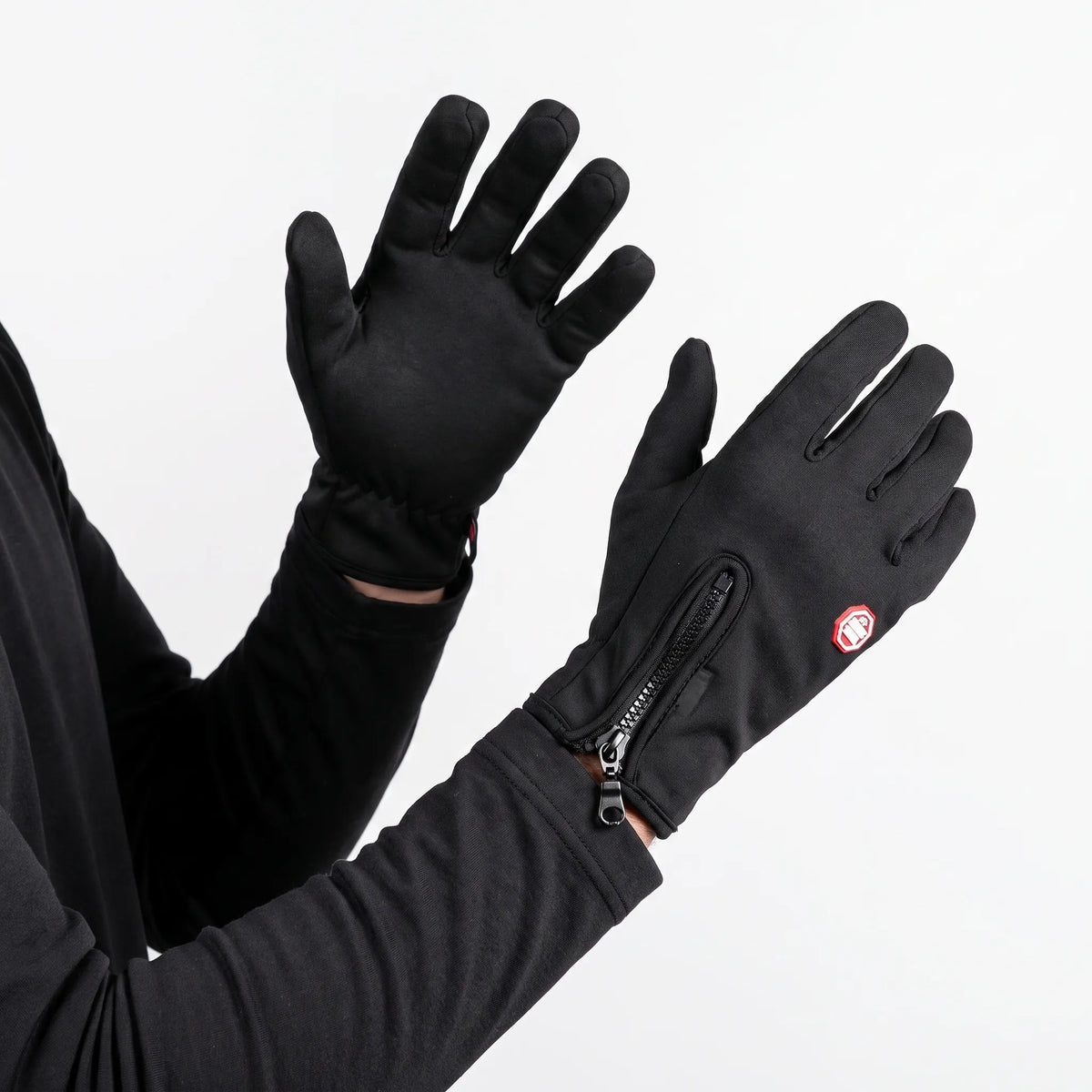 VinterGrip  - Fodrade Vinterhandskar Med Touchfunktion Vintercykling