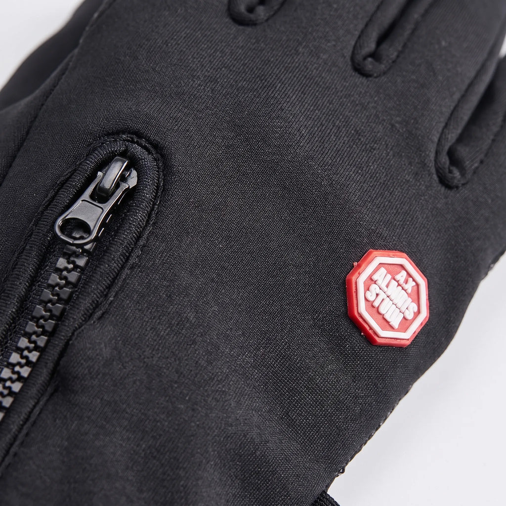VinterGrip  - Fodrade Vinterhandskar Med Touchfunktion Vintercykling