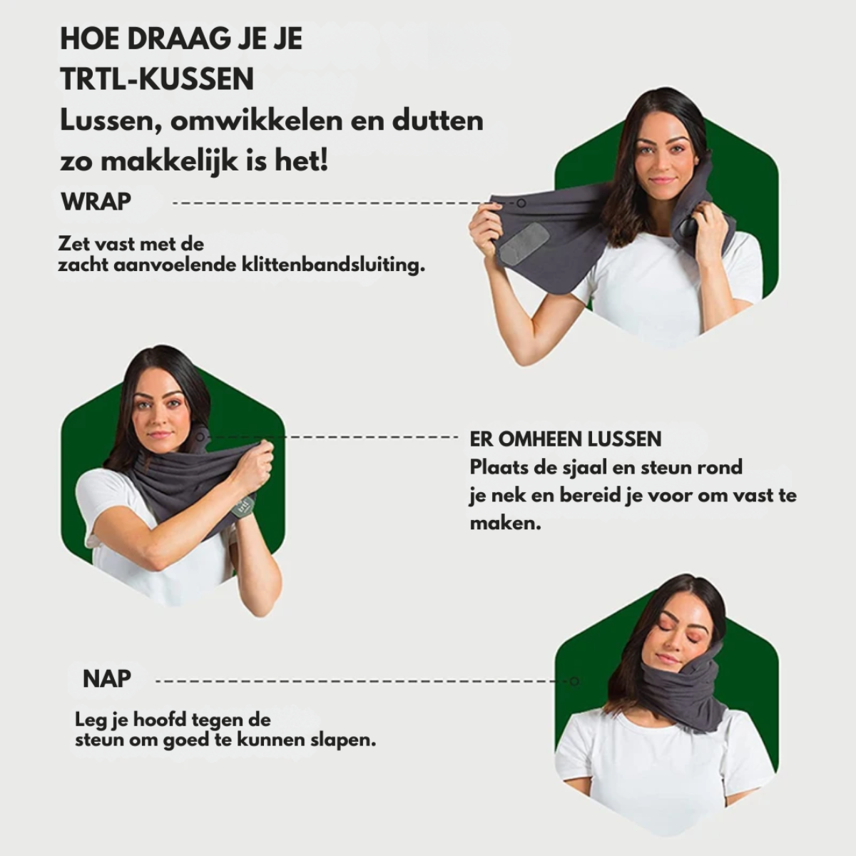 Halsvärmare med mjuk luddig yta och omslutande halskrage