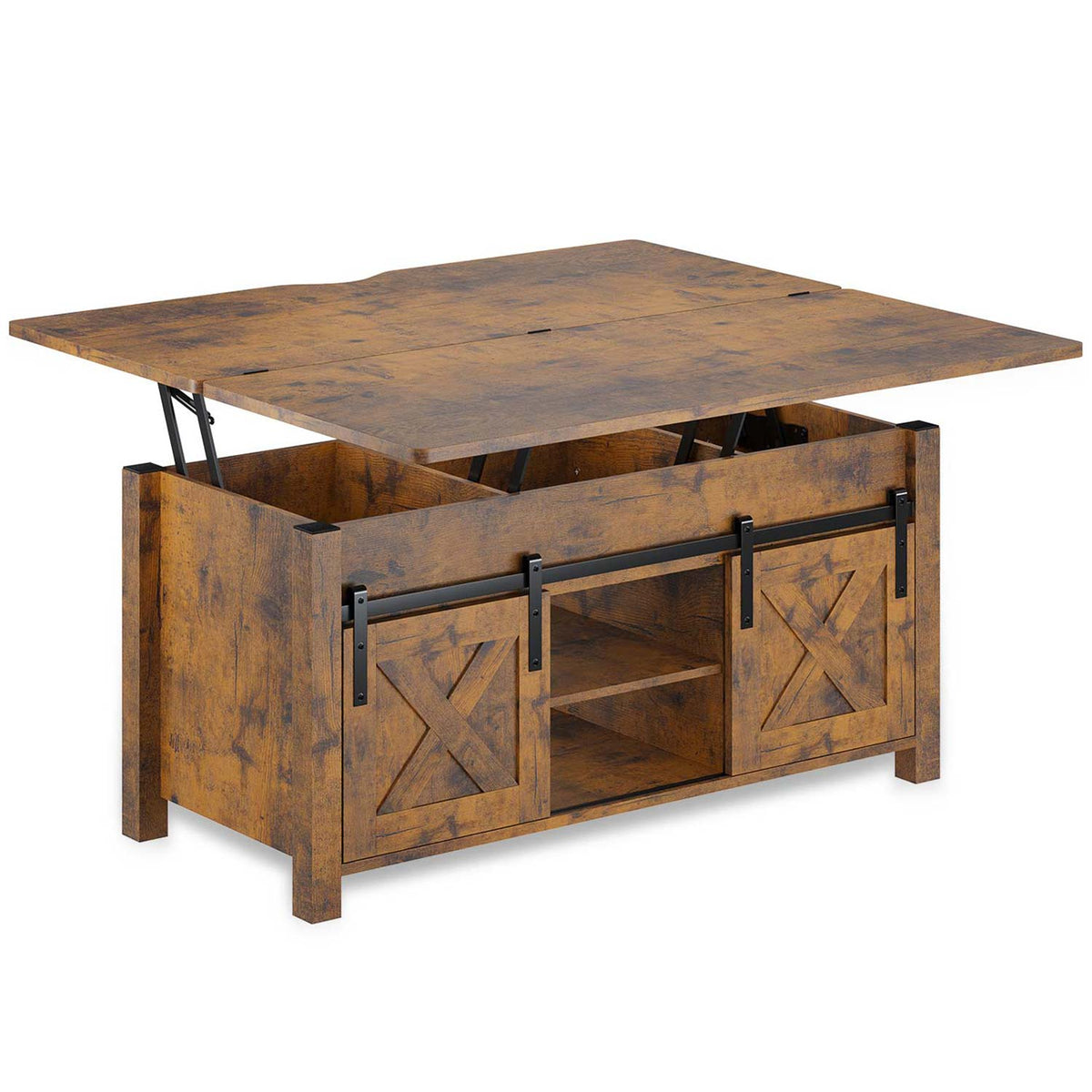 sikaic-coffee-table-brown-farmhouse-wood-4-in-1-multi-function-lift-top-coffee-table-brown-1154850542